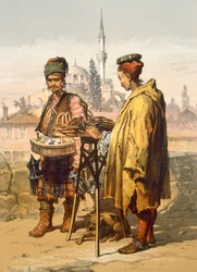 Ambulant Snack Sellers, 1865